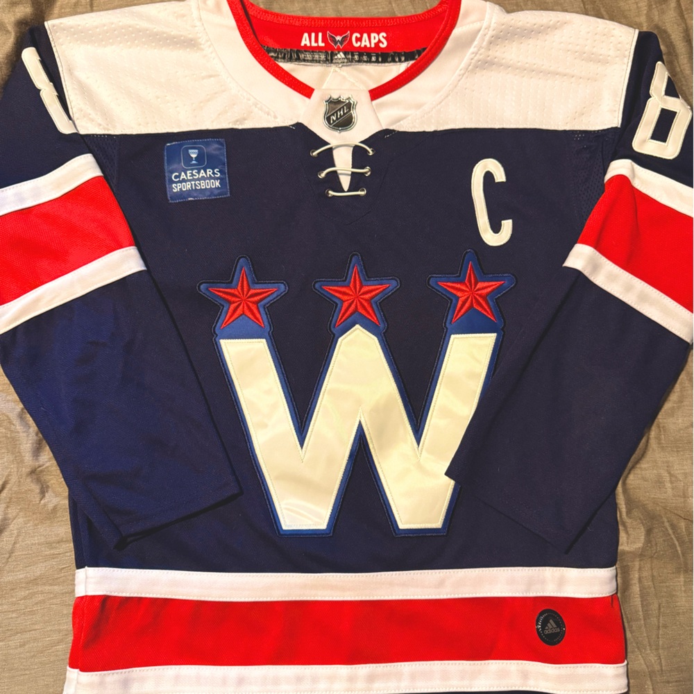 Capitals Alternate Ovechkin NHL Jersey